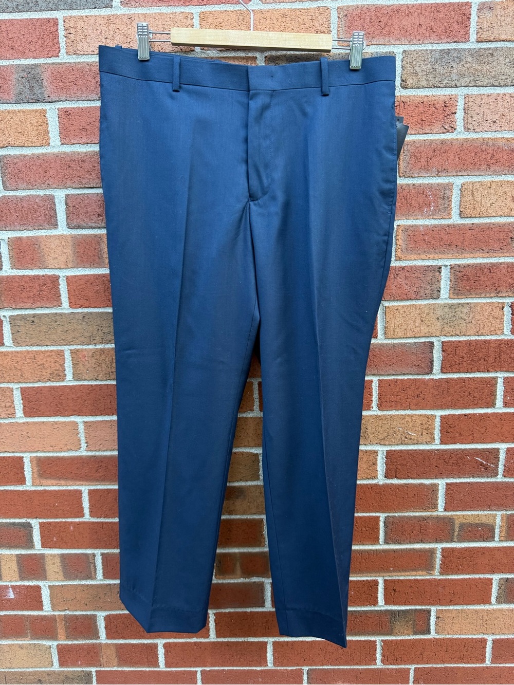 INC International Concepts Men’s Navy Slim Fit Dress Pants 33W 30L NWT